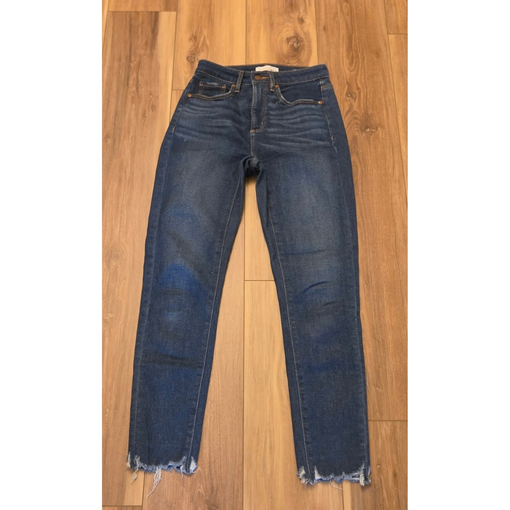 Loft The Curvy Skinny Jeans Women's Size 24/00 Blue